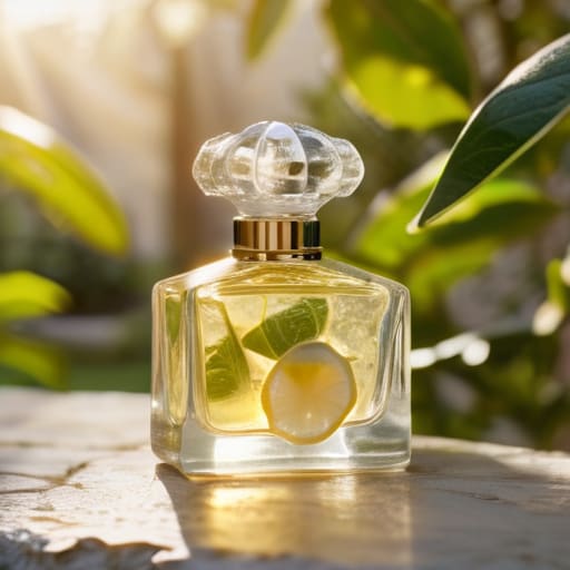 Citrus Zest & Morning Light scent spray.