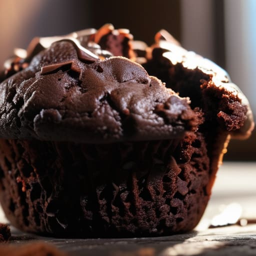 Decadent Double Chocolate Midnight Delight breakfast.