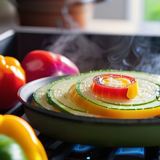 Precision Through Skillet Temperature Control for searing.