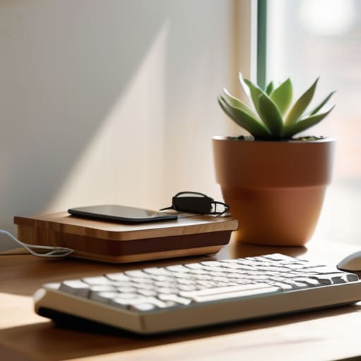 The Secret to an Ergonomic Small Desk Layout.