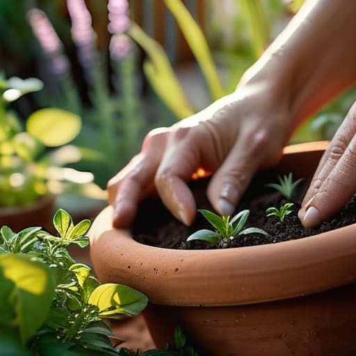 Sustainable gardening rituals: Bringing It All Home.
