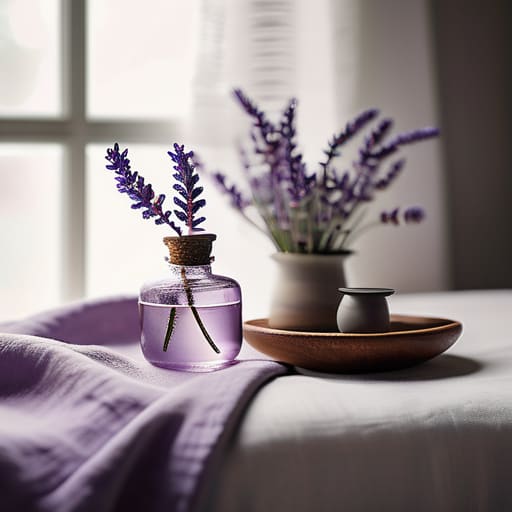 Lavender essential oil for Finding Your Calm.