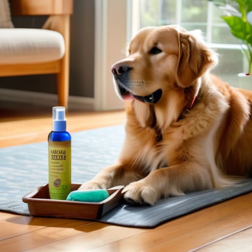 Keeping the Peace (and the Paws) cleaning.