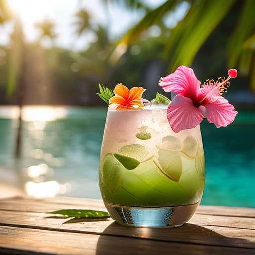 Tropical Escape in a Bottle scent description.
