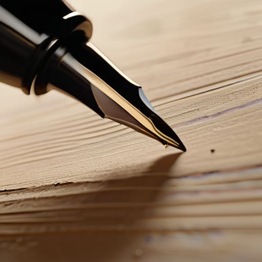 Person engaging in calligraphy practice.