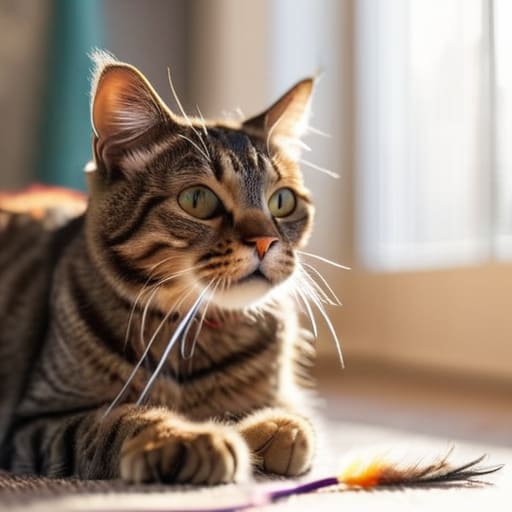 Engaging cat interactive toys for mental stimulation.