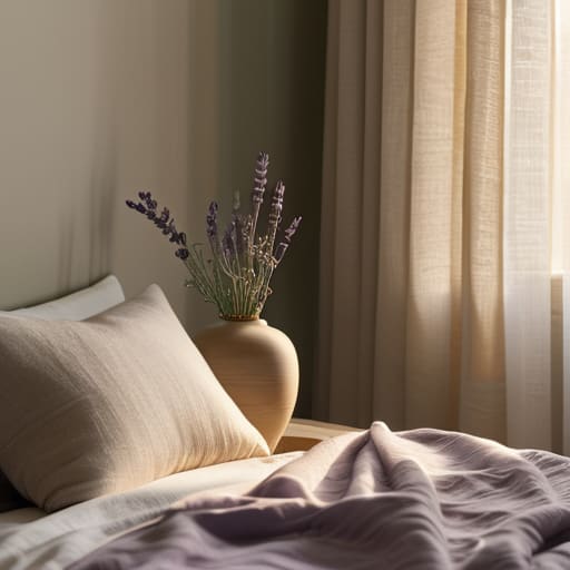 Creating a sleep sanctuary in a bedroom.