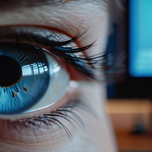 Preventing digital eye strain from screens.