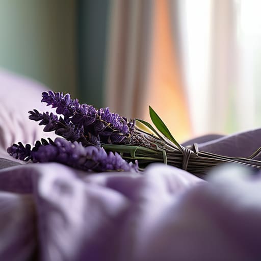 Using lavender for sleep and relaxation.