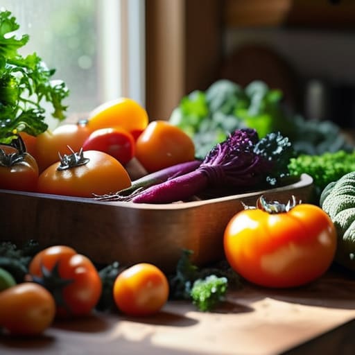Learning about various organic food benefits.