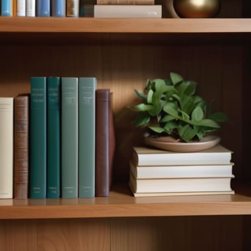 Creative ways for organizing a bookshelf.