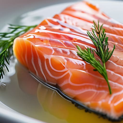 Techniques for poaching fish gently in pan.