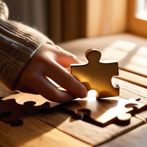 Relaxing with solo puzzles and games.