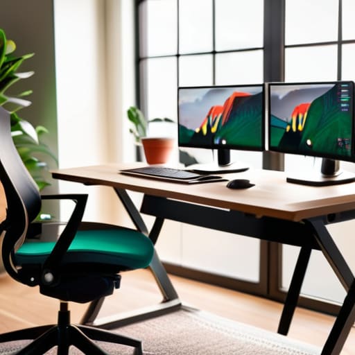 Improving workspace ergonomics for better comfort.